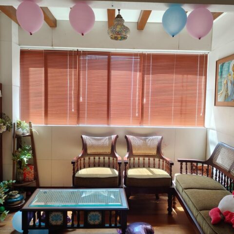 Texture / Wooden Venetian Blinds