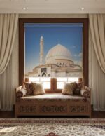 Mosque Roller Blinds With Pelmet